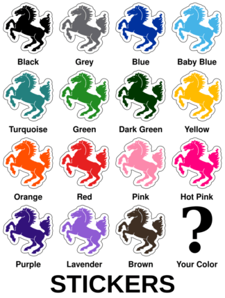 Horse Stallion Stickers